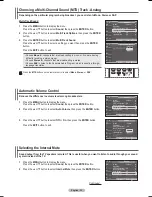 Preview for 36 page of Samsung PL-42Q91HDP Owner'S Instructions Manual