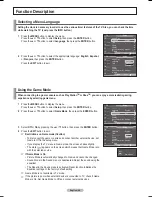 Preview for 49 page of Samsung PL-42Q91HDP Owner'S Instructions Manual