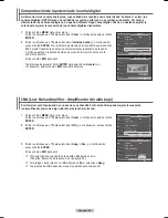 Preview for 124 page of Samsung PL-42Q91HDP Owner'S Instructions Manual