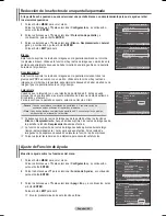 Preview for 136 page of Samsung PL-42Q91HDP Owner'S Instructions Manual