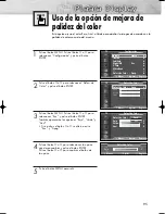 Предварительный просмотр 95 страницы Samsung PL-50D4H Manual Del Instrucción