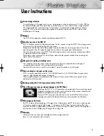 Preview for 3 page of Samsung PL-50D4H Owner'S Instructions Manual