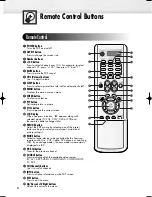 Preview for 8 page of Samsung PL-50D4H Owner'S Instructions Manual