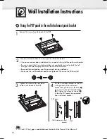 Preview for 12 page of Samsung PL-50D4H Owner'S Instructions Manual