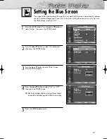 Preview for 97 page of Samsung PL-50D4H Owner'S Instructions Manual