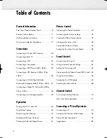 Preview for 4 page of Samsung PL-50P5H Owner'S Instructions Manual