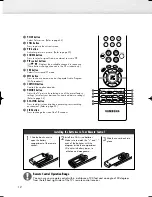 Preview for 12 page of Samsung PL-50P5H Owner'S Instructions Manual