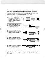 Preview for 22 page of Samsung PL-50P5H Owner'S Instructions Manual