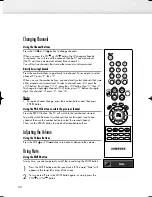 Preview for 40 page of Samsung PL-50P5H Owner'S Instructions Manual