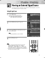 Preview for 41 page of Samsung PL-50P5H Owner'S Instructions Manual