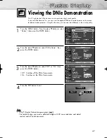 Preview for 47 page of Samsung PL-50P5H Owner'S Instructions Manual