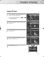 Preview for 55 page of Samsung PL-50P5H Owner'S Instructions Manual