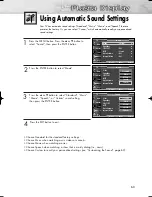 Preview for 63 page of Samsung PL-50P5H Owner'S Instructions Manual