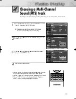 Preview for 65 page of Samsung PL-50P5H Owner'S Instructions Manual