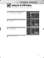 Preview for 67 page of Samsung PL-50P5H Owner'S Instructions Manual