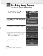 Preview for 70 page of Samsung PL-50P5H Owner'S Instructions Manual