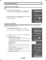 Preview for 48 page of Samsung PL-63P71FD Owner'S Instructions Manual