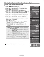 Preview for 49 page of Samsung PL-63P71FD Owner'S Instructions Manual