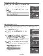 Preview for 52 page of Samsung PL-63P71FD Owner'S Instructions Manual