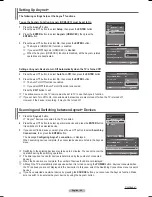 Preview for 66 page of Samsung PL-63P71FD Owner'S Instructions Manual