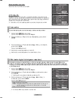 Preview for 104 page of Samsung PL-63P71FD Owner'S Instructions Manual