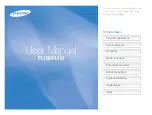 Предварительный просмотр 1 страницы Samsung PL150 User Manual