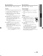 Preview for 21 page of Samsung PL42C450 User Manual