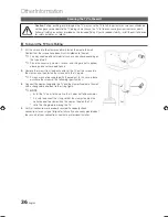 Preview for 36 page of Samsung PL42C450 User Manual