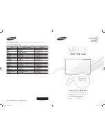 Samsung pl43e490 User Manual preview