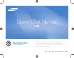 Samsung PL50 Quick Start Manual preview