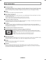 Preview for 3 page of Samsung PL50A450P1 User Manual