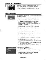 Предварительный просмотр 10 страницы Samsung Plasma Display Panel Television Owner'S Instructions Manual