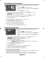 Предварительный просмотр 16 страницы Samsung Plasma Display Panel Television Owner'S Instructions Manual