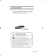 Preview for 24 page of Samsung PLASMA DISPLAY Owner'S Instructions Manual