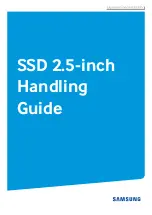 Samsung PM871a Handling Manual preview