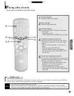 Предварительный просмотр 19 страницы Samsung pmnDVD-909 User Manual