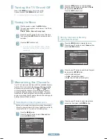 Предварительный просмотр 8 страницы Samsung PN42A400 Quick Setup Manual