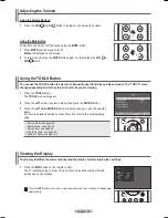 Preview for 19 page of Samsung PN42A400C2D User Manual