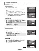 Preview for 24 page of Samsung PN42A400C2D User Manual