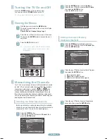 Предварительный просмотр 8 страницы Samsung PN42A410 Quick Setup Manual