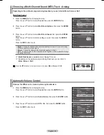 Preview for 34 page of Samsung PN42A410C1D User Manual