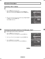 Preview for 50 page of Samsung PN42A450P1D User Manual