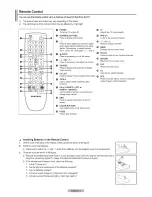 Предварительный просмотр 8 страницы Samsung PN42B400P3D Owner'S Manual And Installation