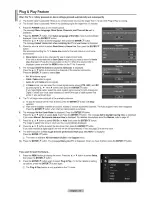 Preview for 18 page of Samsung PN42B400P3D Owner'S Manual And Installation