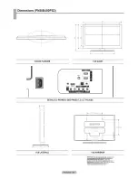 Preview for 125 page of Samsung PN42B400P3D Owner'S Manual And Installation