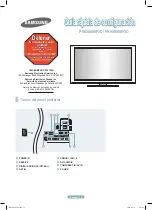 Preview for 12 page of Samsung PN42B400P3D Quick Setup Manual