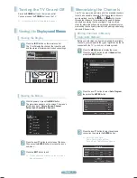 Preview for 8 page of Samsung PN42B450BD Quick Setup Manual