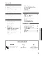 Preview for 3 page of Samsung PN42C430A1D Manual Del Usuario