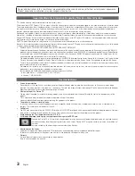 Preview for 2 page of Samsung PN42C450 User Manual