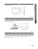 Preview for 37 page of Samsung PN42C450B1D Manual Del Usuario